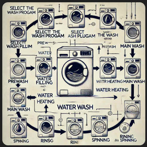 Алгоритм стиральной машины