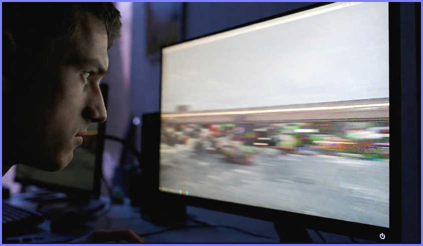 Изображение на экране смазано